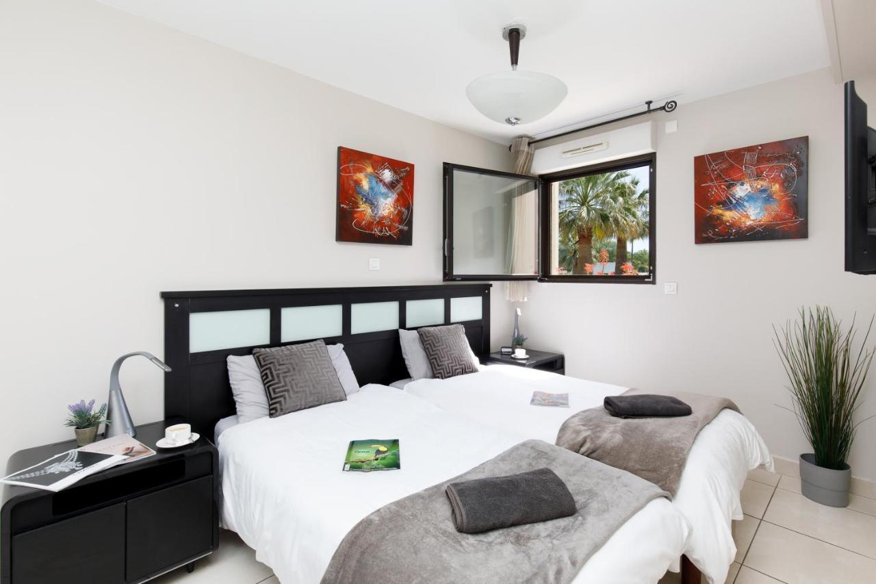 Luxury 3 Piece Garden Apartment In Cannes Marina Mandelieu-La Napoule Exterior photo