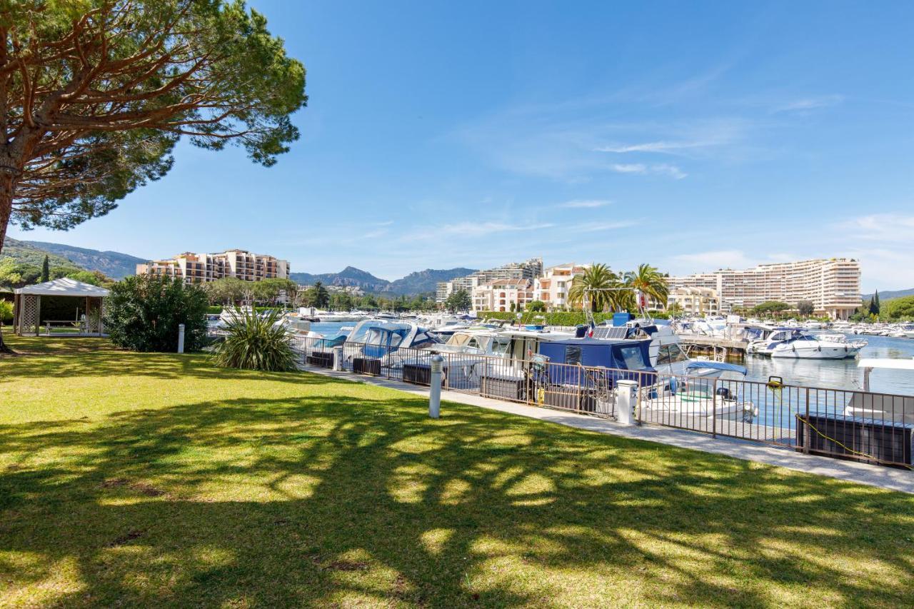 Luxury 3 Piece Garden Apartment In Cannes Marina Mandelieu-La Napoule Exterior photo